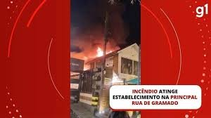 temp_image_1751339068.367292 Drama em Gramado: Incêndio na Avenida Borges de Medeiros Afeta Lojas e Restaurante