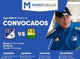 temp_image_1761090859.534281 Millonarios x Bucaramanga: Convocados, Retornos e Expectativas para o Grande Duelo da Liga Colombiana!