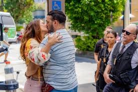 temp_image_1771115161.389593 Belo e Viviane Araújo em 'Três Graças': Bastidores do Primeiro Beijo e a Química de um Ex-Casal